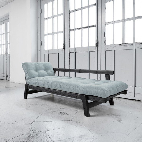 Sofa na razvlačenje Karup Step Black / Sky Blue-image-3