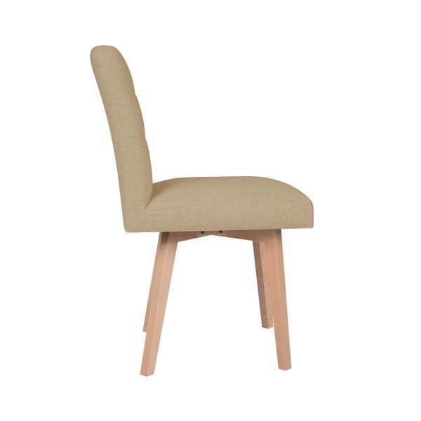 Bež stolica za blagovanje Mazzini Sofas Tulip-image-1