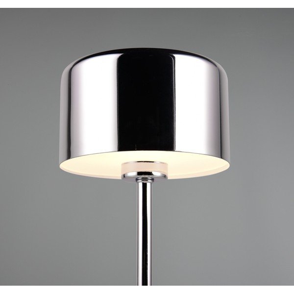 LED stolna lampa s mogućnosti zatamnjivanja u sjajno srebrnoj boji (visina 30 cm) Jeff – Reality-image-1