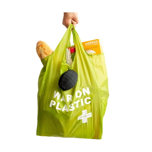 Torba za kupovinu u plastičnoj torbici Suck UK War On
