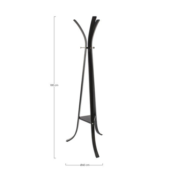 Crna željezna vješalica 60x180 cm Triomphe – Bizzotto-image-2