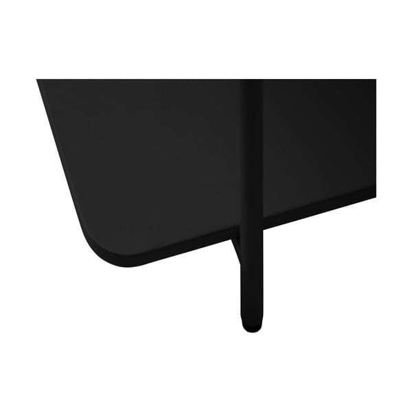 Crni metalni stolić za kavu 55x110 cm Yuba – Unique Furniture-image-4