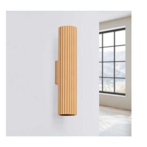 Zidna lampa u zlatnoj boji Gleam – Sollux-image-2