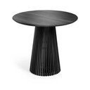 Okrugao blagovaonski stol od masivne indijske lipe ø 90 cm Jeanette – Kave Home