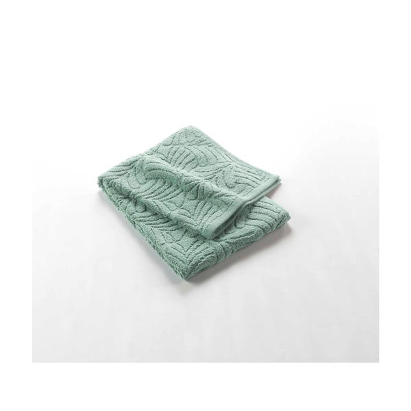 Svijetlo zeleni pamučni ručnik od frotira 50x90 cm Madeira – douceur d'intérieur