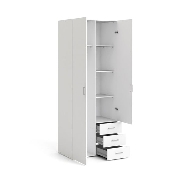 Bijeli ormar 78x200 cm Space – Tvilum-image-4