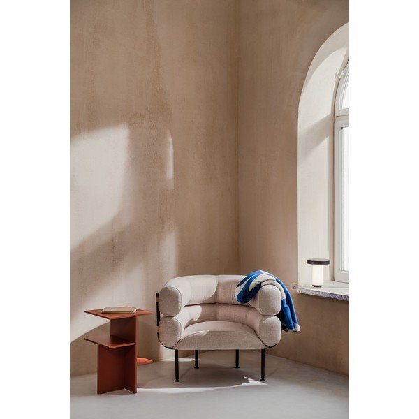 Bež vunena fotelja Ubi – noo.ma-image-1