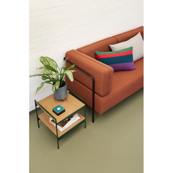 Pomoćni stol s pločom stola u dekoru hrasta 43x43 cm Jaunty – Hübsch-image-1