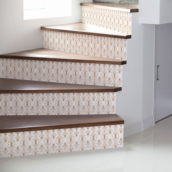 Set od 2 naljepnice za stepenice Ambiance Stairs Stickers Gregers, 15 x 105 cm