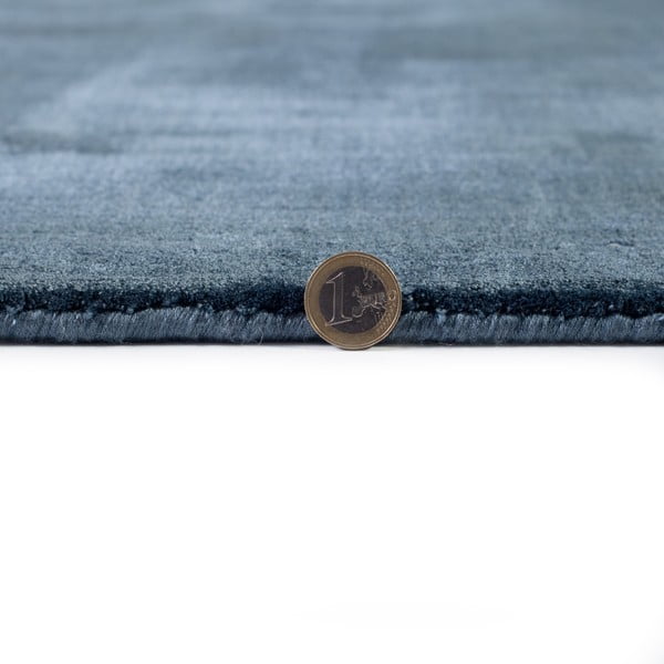 Tamnoplavi ručno tkani tepih Flair Rugs Swarowski, 160 x 230 cm-image-2