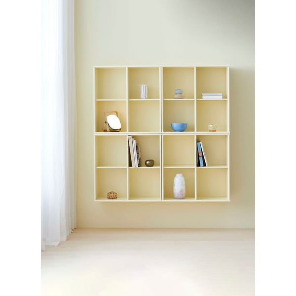 Svijetlo žuta viseća biblioteka 70x70 cm Mistral – Hammel Furniture-image-1