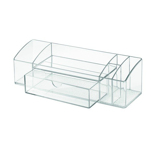 Prozirni organizator s ladicom iDesign Med +, dužine 30,5 cm-image-1