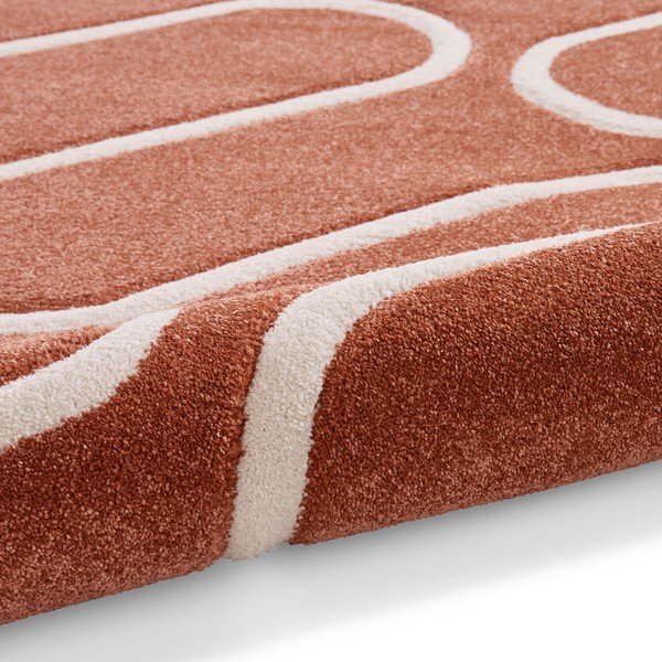 Ciglasti tepih 120x170 cm Linear Curve – Catherine Lansfield-image-3