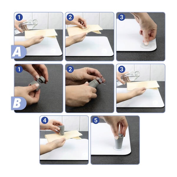 Set od 2 bijelo-zlatne staklena poklopca za štednjak Wenko Marble, 52 x 30 cm-image-4