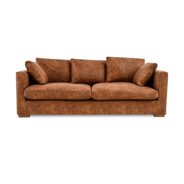 Konjak smeđa sofa 220 cm Comfy – Scandic