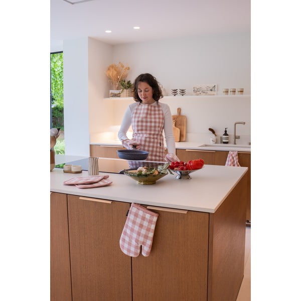 Pamučna kuhinjska krpa 2 kom 50x70 cm Gingham – Tiseco Home Studio-image-3