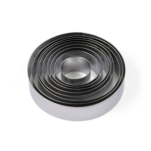 Rezaći za kolače u setu 9 kom Round – Blomsterbergs