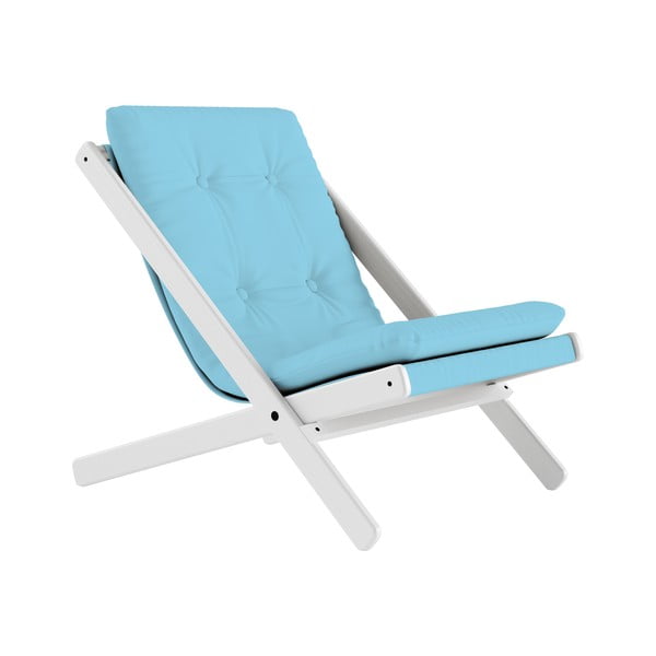 Karup Design Boogie White / Light Blue sklopiva stolica