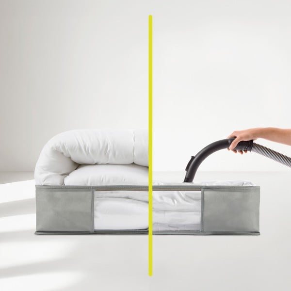 Vakuumska plastična kutija za ispod kreveta 60x45x15 cm – Homéa