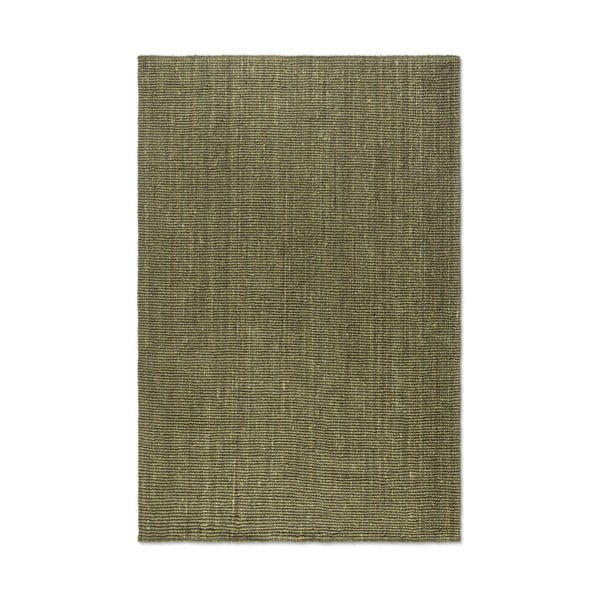 Kaki zeleni juteni tepih 80x150 cm Bouclé – Hanse Home