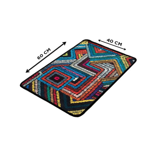 Prostirka za kupaonicu 60x40 cm Maglie - Foutastic-image-3