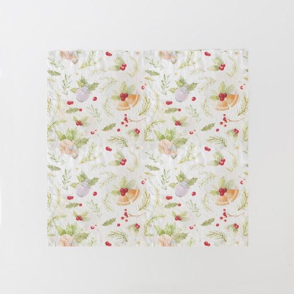 Set od 2 platnene salvete Tales Merry Christmas, 40 x 40 cm-image-1