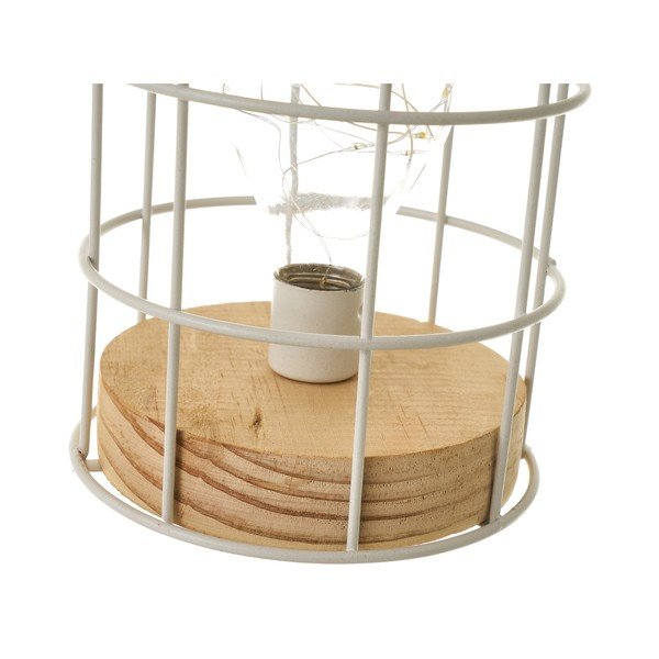 Bijela stolna lampa (visina 20,5 cm) – Casa Selección-image-4