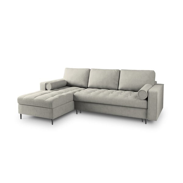 Svijetlosivi kauč na razvlačenje Milo Casa Santo, lijevi kut-image-3