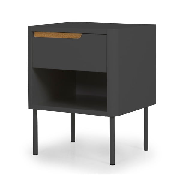 Antracitno sivi noćni ormarić Tenzo Switch-image-2