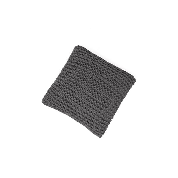 Sivi puf/jastuk za sjedenje Bonami Essentials Knit-image-4