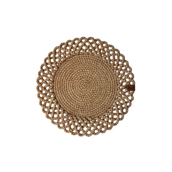 Podmetač od jute ø 32 cm Wicker – Mila Home Luxury