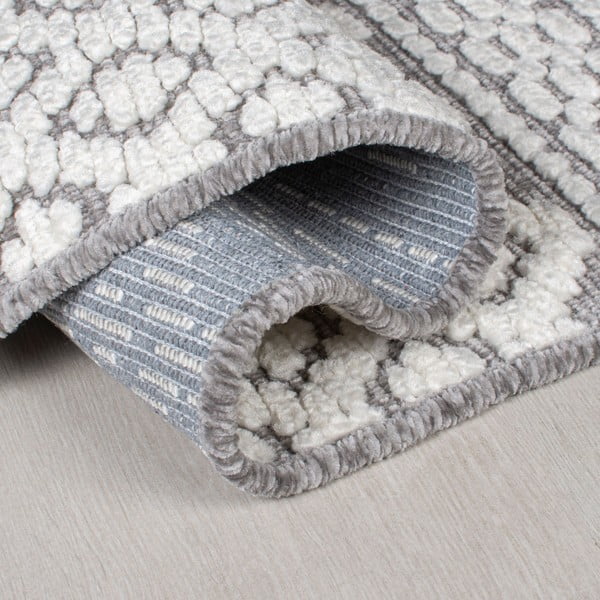 Sivi perivi tepih 218x160 cm Jhansi - Flair Rugs-image-1