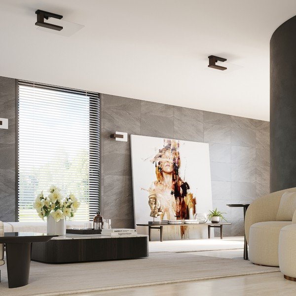 Tamno smeđa zidna lampa Parola – Sollux-image-3