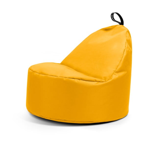 Žuta  vreća za sjedenje Round L – So Soft?
