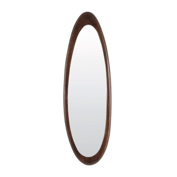 Zidno ogledalo s okvirom od masivnog drveta 31x100 cm Salento – Light & Living