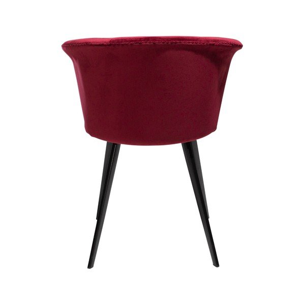 Crvena stolica DAN – FORM Denmark Merge Velvet-image-4
