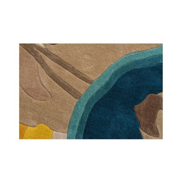 Flair Tepisi Poppy Teal, 170 x 120 cm-image-1