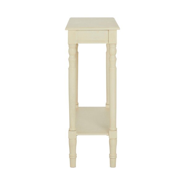Pomoćni stol od masivnog bora boje slonovače 30x80 cm Heritage – Premier Housewares-image-4