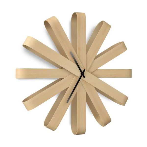 Zidni sat ø 51 cm Ribbonwood – Umbra-image-4