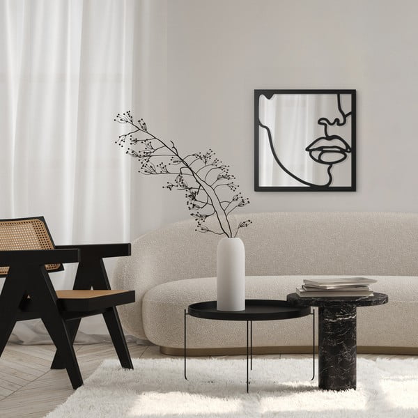 Zidno ogledalo 50x50 cm Rosa - Styler-image-3