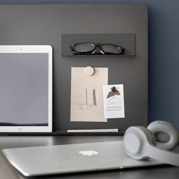 Magnetna dodatna polica za zidnu ploču 20x6 cm Tower – YAMAZAKI-image-3