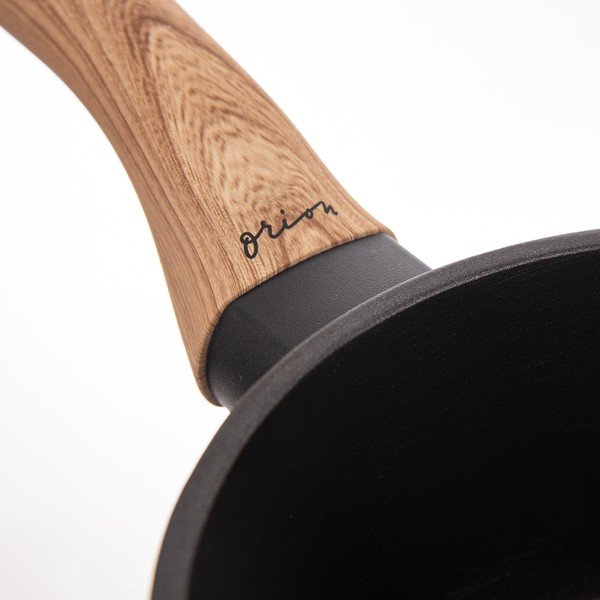 Aluminijska tava s poklopcem Orion Grande Wooden, ø 28 cm-image-1