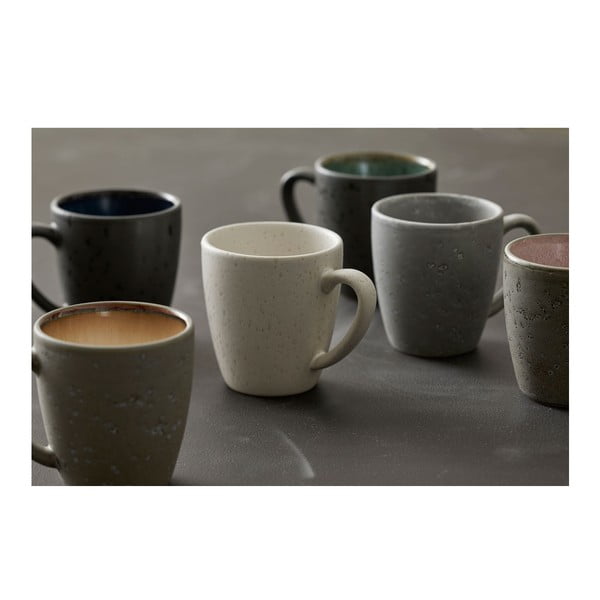 Ružičasta/siva keramička šalica 190 ml Gastro Mensa – Bitz-image-2