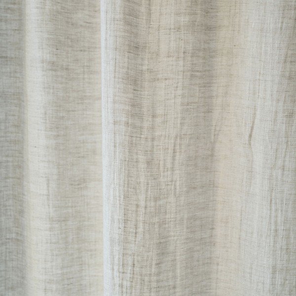 Bež lanena lagana zavjesa s tunelom Linen Tales Daytime, 250 x 130 cm-image-1