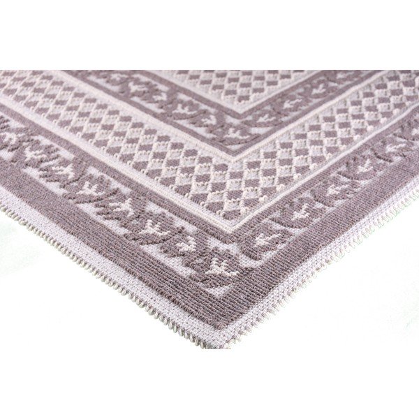 Sivo-bež pamučni tepih Vitaus Olvia, 80 x 200 cm-image-1