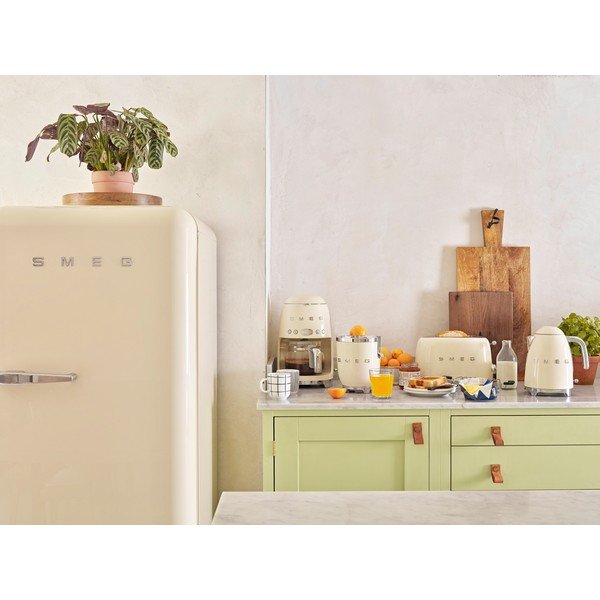 Krem-bijelo kuhalo za vodu SMEG 50's Retro Style-image-1
