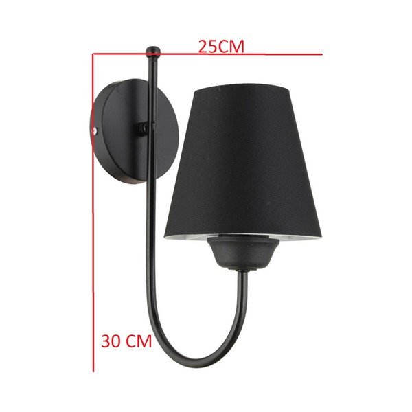 Crna zidna lampa Sconce S - Magenta Home-image-1