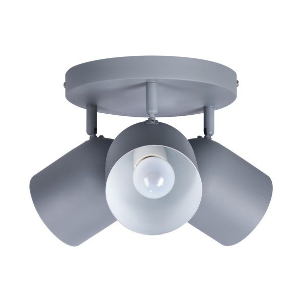 Svijetlo plava stropna svjetiljka s metalnim sjenilom 32x32 cm Azuro – Candellux Lighting-image-4