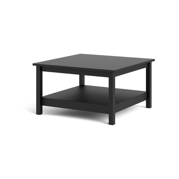Crni stolić za kavu 81x81 cm Madrid - Tvilum-image-3