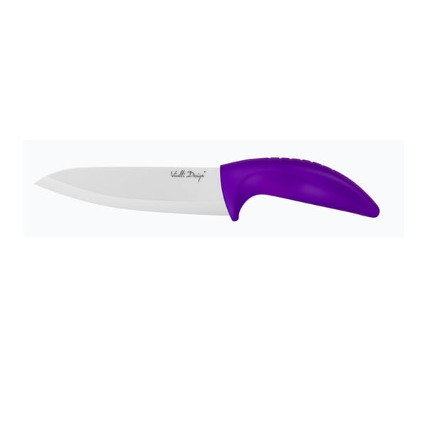 Vialli Design Chef keramički nož, 15 cm, ljubičasti